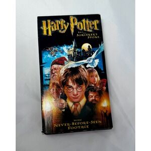 Harry Potter and the Sorcerer's Stone VHS 2002 Warner Home Video